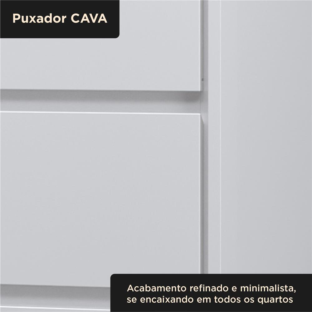 Cômoda 4 Gavetas Carla Branco Mx Moveis - foto 4