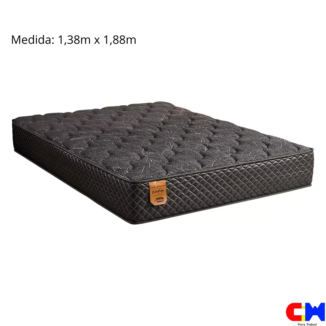Colchão de Casal 1,38m D-26 Mola Ensacada ProSoft Bamboo Prorelax