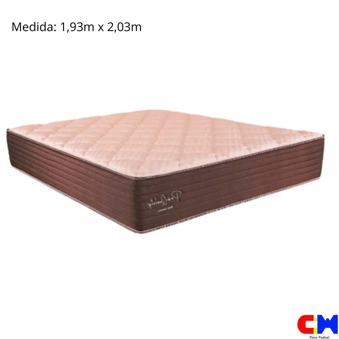 Colchão de Casal 1,93m King D-28 Mola Ensacada ProQuality Prorelax