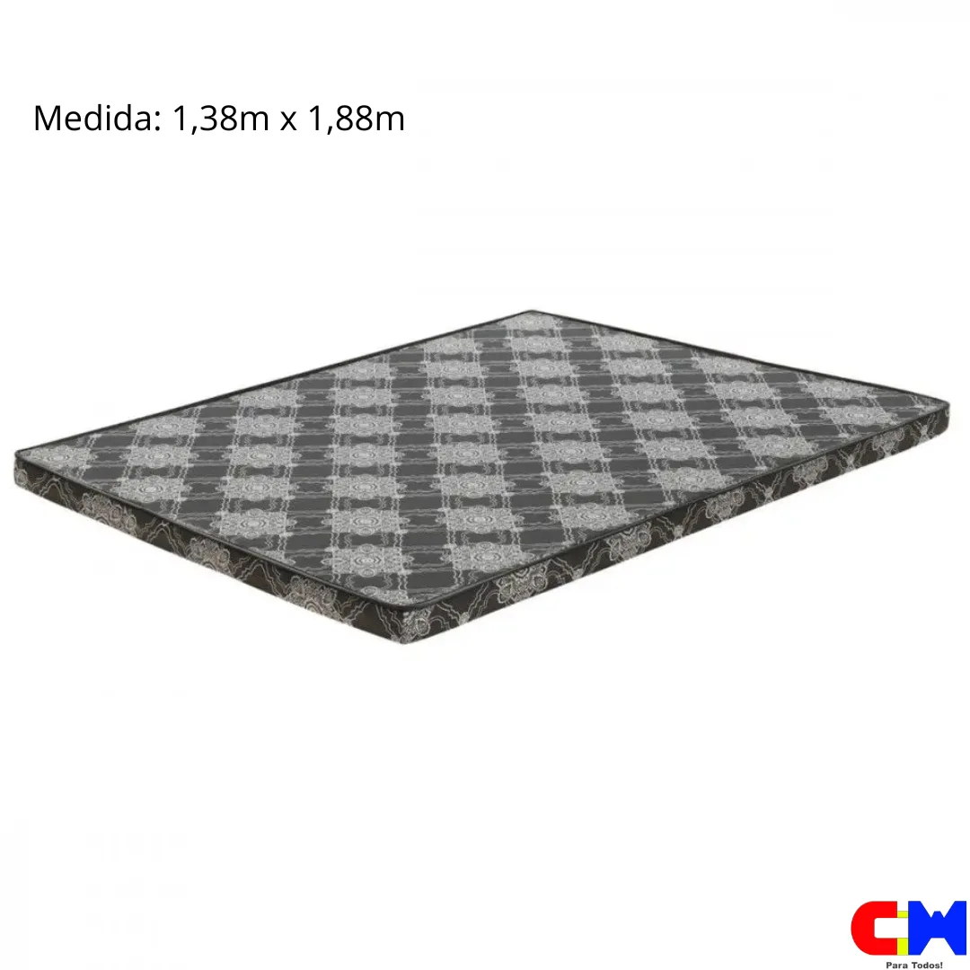 Colchão Colchonete de Enrolar Casal 4cm Iris Prorelax